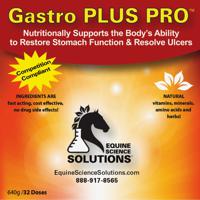Treatment of gastric and colonic ulcers in horses